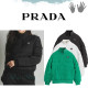 PRADA 프라다 하이넥 패딩 반집업