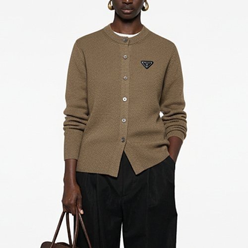 PRADA 프라다 라운드 가디건 5COLOR