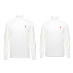 AMI 아미 스몰패치 터틀넥 2COLOR