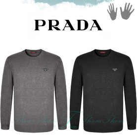 PRADA 프라다 울 캐시 니트