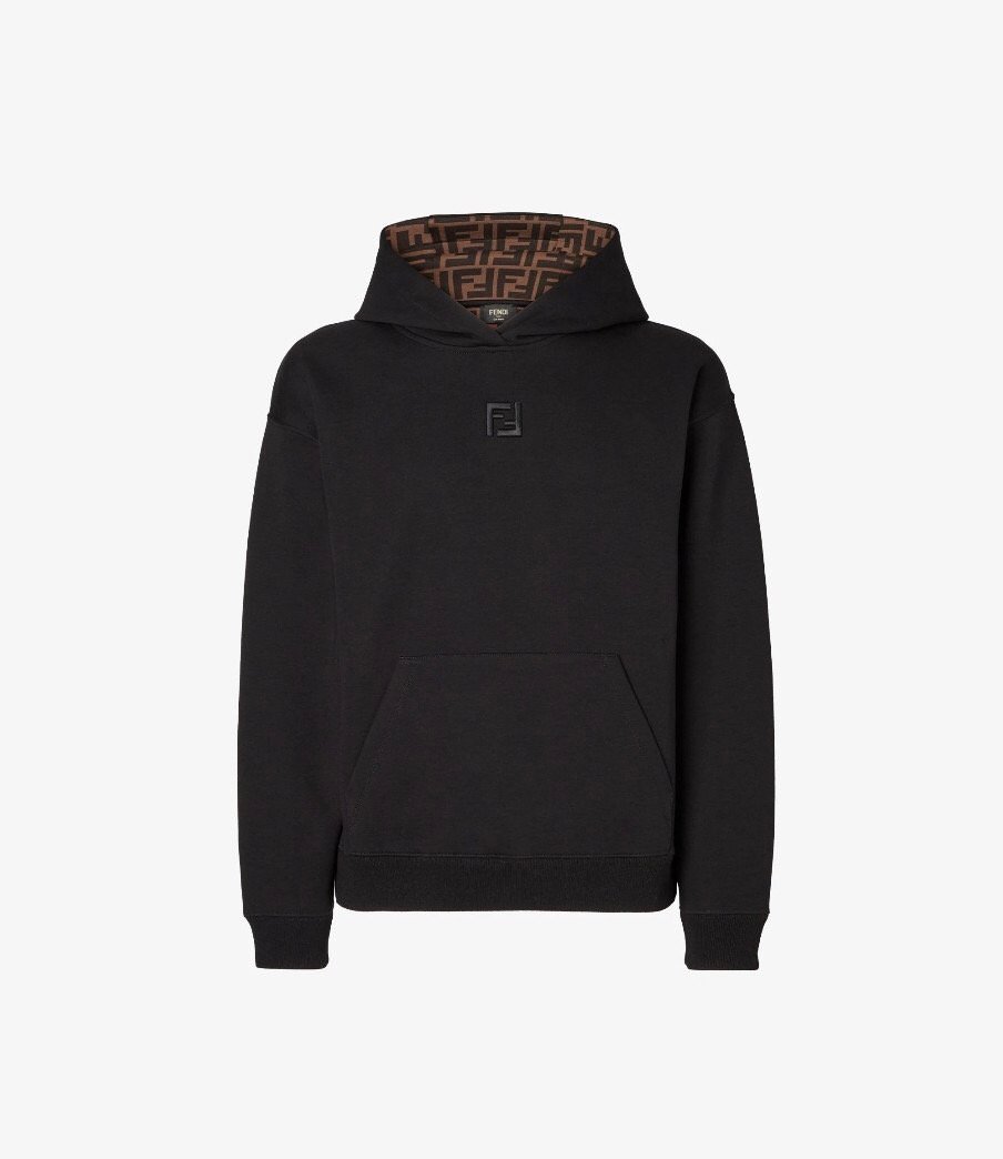FENDI 펜디 F011 자카드 FF로고 후드티