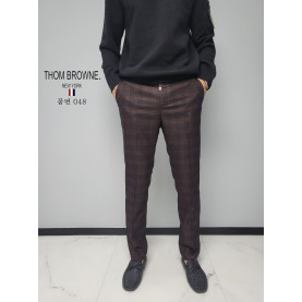 THOM BROWNE 톰브라운 타탄 체크 슬렉스(048)