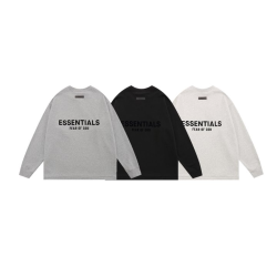 FEAR OF GOD 피어오브갓 에센셜 1815 백 로고 플리스 스웨트 셔츠