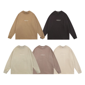 FEAR OF GOD 피어오브갓 에센셜 1818 스몰 로고 플리스 스웨트 셔츠