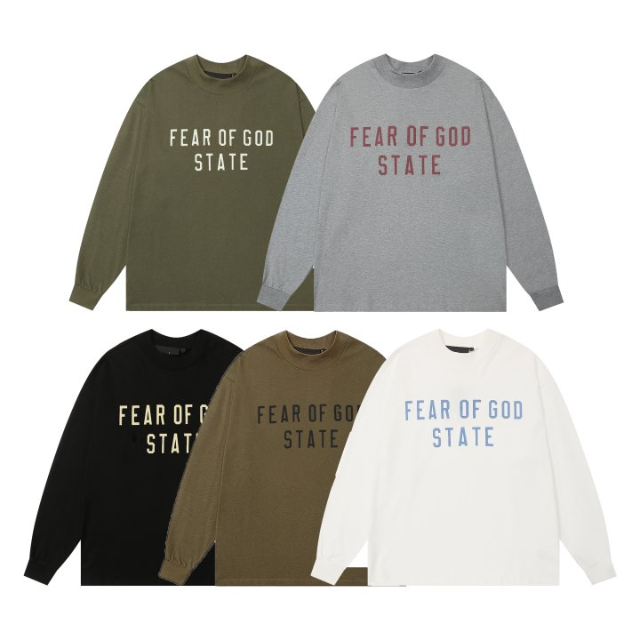 FEAR OF GOD 피어오브갓 에센셜 1925 스테이트 저지 롱 슬리브