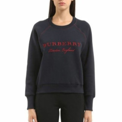 BURBERRY 버버리 런던 엠브로이더 풀자수 맨투맨