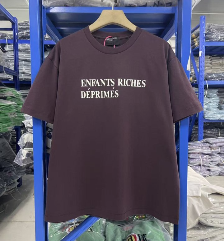 ENFANTS RICHES DÉPRIMÉS 앙팡리쉬데프리메 3495 클래식 로고 구제 워싱 반팔