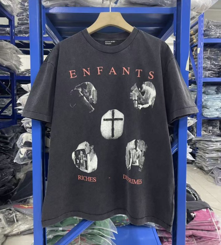 ENFANTS RICHES DÉPRIMÉS 앙팡리쉬데프리메 3662 나르코티카 워싱 반팔