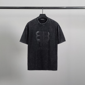 BALENCIAGA 발렌시아가 플로우 피그먼트 반팔티