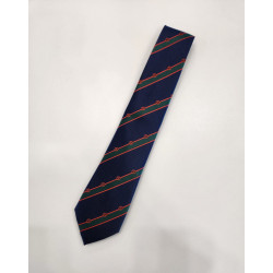 GUCCI 구찌 사선 GG로고 실크 넥타이