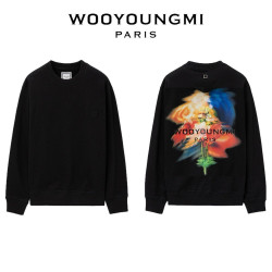 WOOYOUNGMI 우영미 스웨잉 플라워 맨투맨