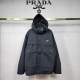 PRADA 프라다 스트링 후드 지퍼 자켓 3COLOR
