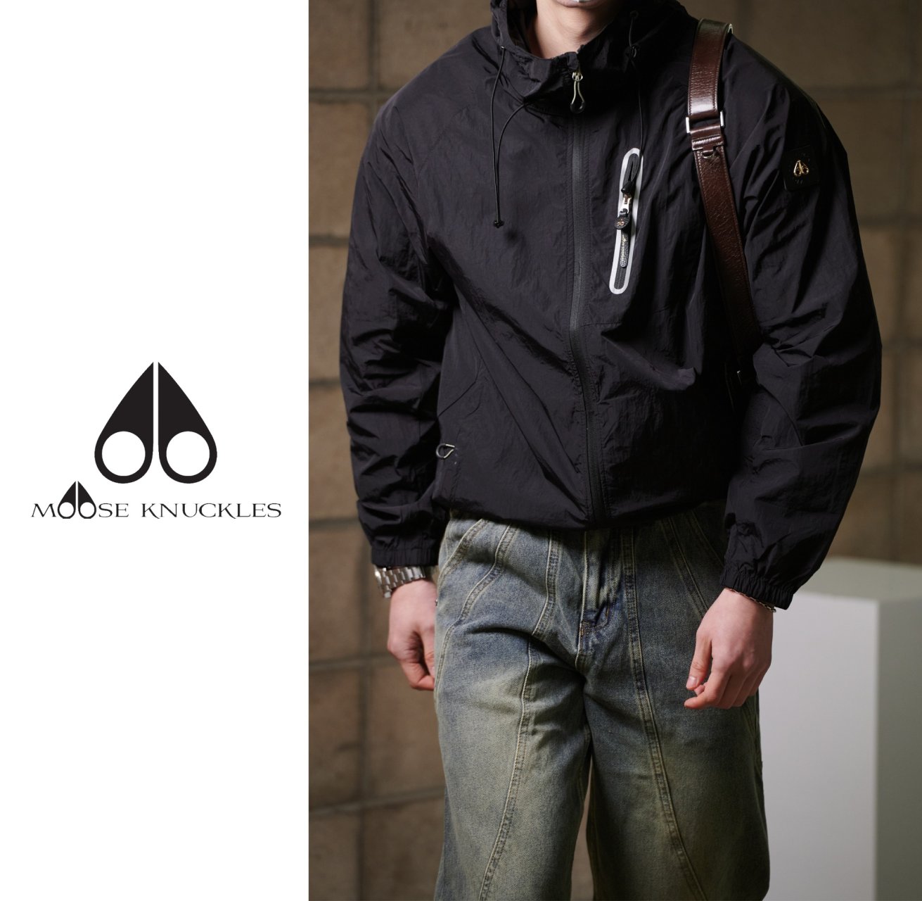 MOOSE KNUCKLES 무스너클 윈드브레이크 바람막이 3COLOR