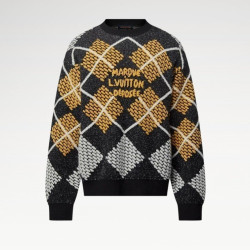 LOUIS VUITTON 루이비통 울 블렌드 풀오버 오버핏 니트