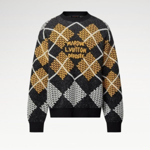LOUIS VUITTON 루이비통 울 블렌드 풀오버 오버핏 니트