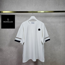 MONCLER 몽클레어 배색 밴딩 R 반팔 2COLOR