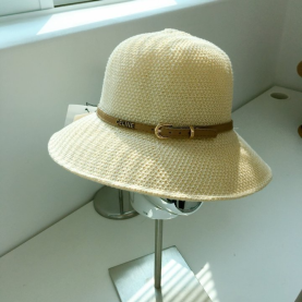 CELINE 셀린느 라탄 엠블럼 버킷햇 3COLOR