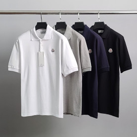 MONCLER 몽클레어 로고와펜 PK 반팔 카라티