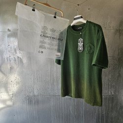 CHROME HEARTS 크롬하츠  피그먼트 워싱 홀스슈  티셔츠