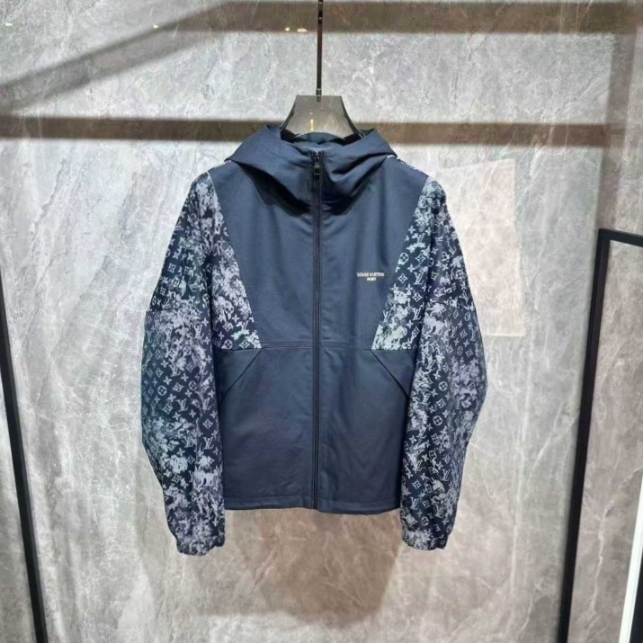 LOUIS VUITTON 루이비통 믹스 후드자켓