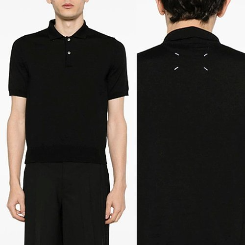 MAISON MARGIELA 메종마르지엘라 카라 니트반팔