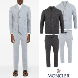 MONCLER 몽클레어 롬버스 3버튼 린넨 슬림핏 슈트