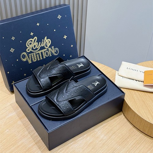LOUIS VUITTON 루이비통 남성용 슬리퍼 L53657 2COLOR