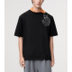 LOEWE 로에베  F02 아나그램 캣 자수 티셔츠