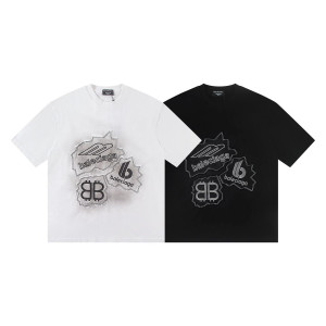 BALENCIAGA 발렌시아가 6338 멀티 시그니처 반팔