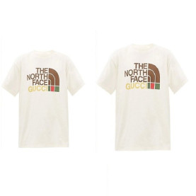 GUCCI 구찌 노스페이스 콜라보 커플 반팔티