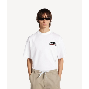 BALENCIAGA 발렌시아가 스크래쳐 3B 아이콘 올자수 슬리브 티셔츠