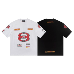 BALENCIAGA 발렌시아가 6576 스포츠 로고 반팔