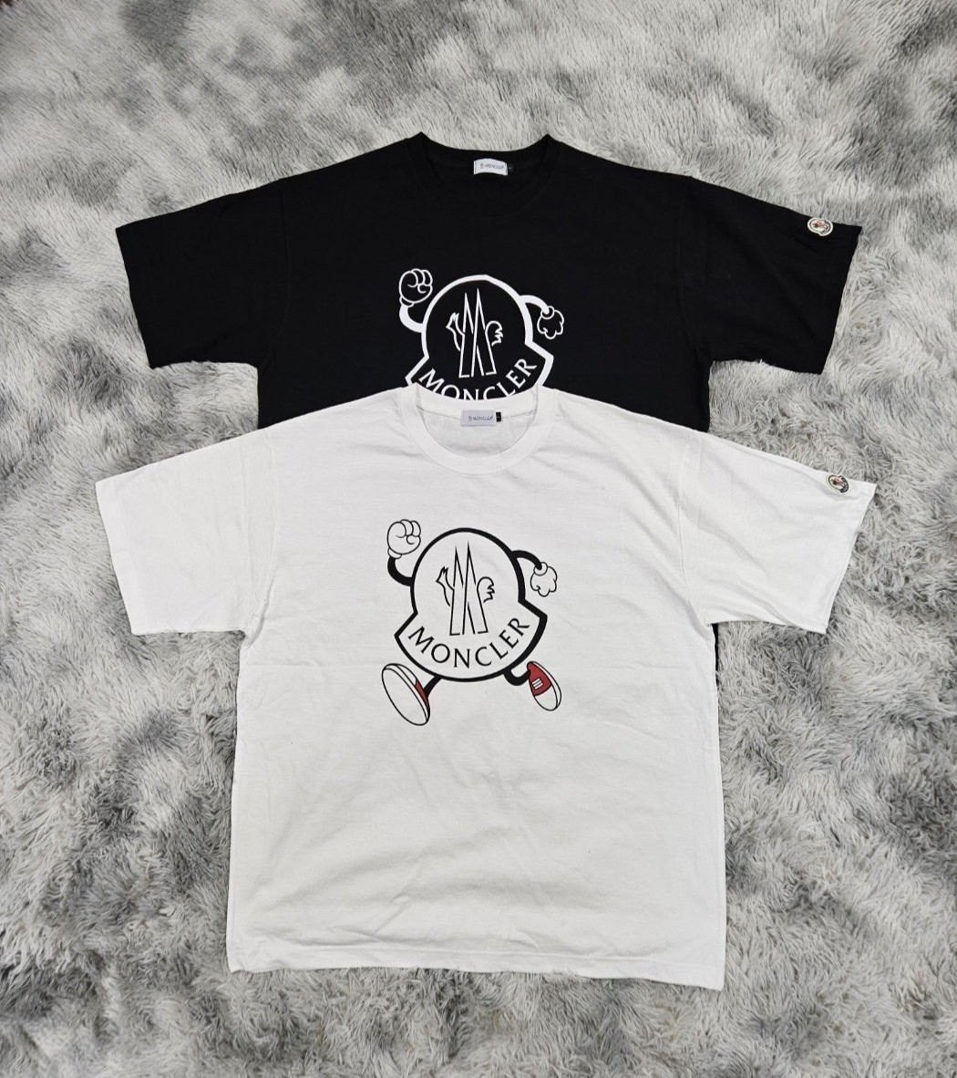 MONCLER 몽클레어 런 오버핏 라운드 반팔