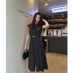 PRADA 프라다 트라이앵글 벨트 원피스 2COLOR