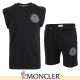 MONCLER 몽클레어 빅로고 민소매 나시T & 반바지 셋업  2COLOR
