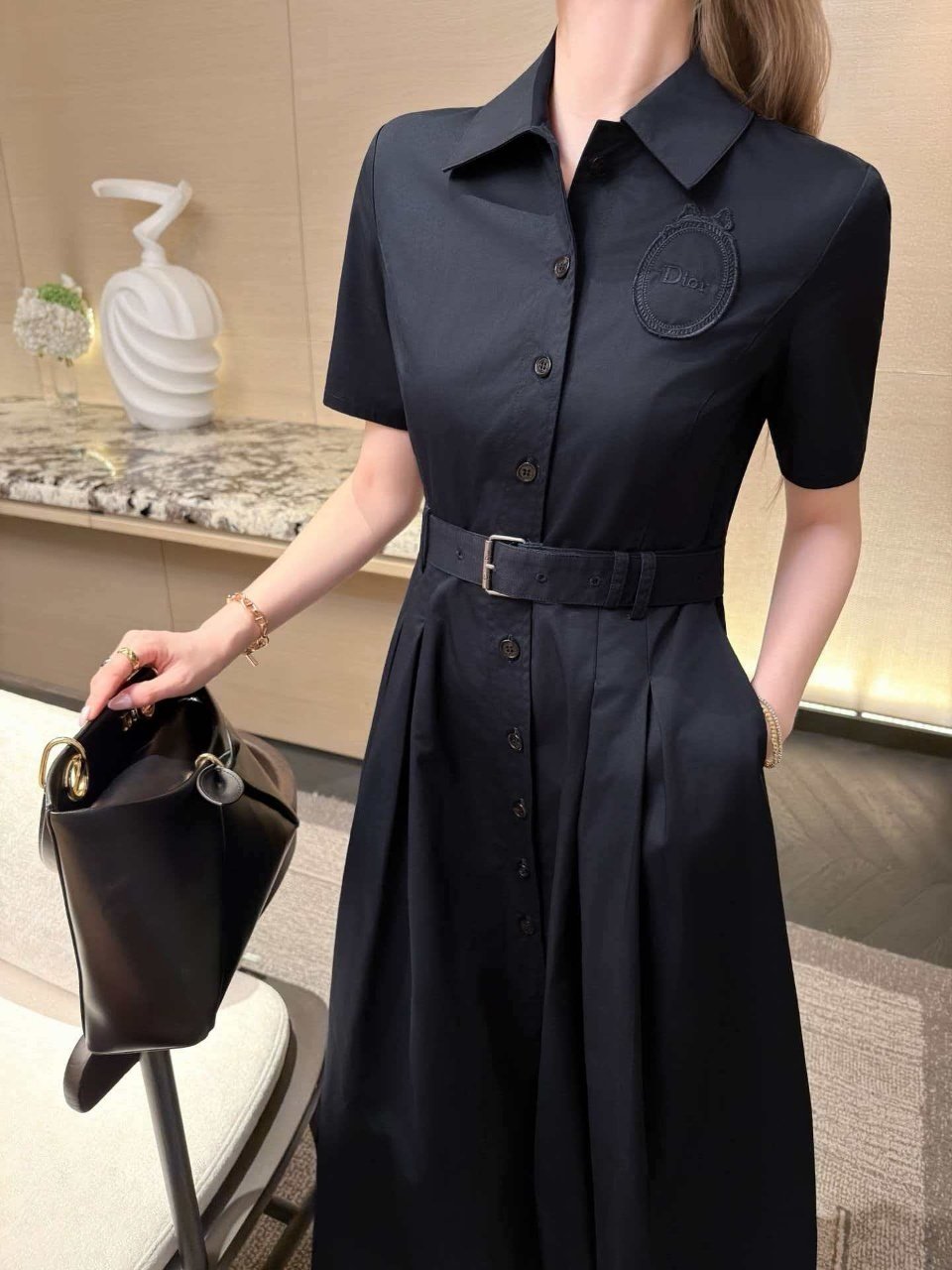 DIOR 디올 드레스 원피스 (벨트포함) 2COLOR