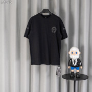 CHROME HEARTS 크롬하츠 홀스슈 레더 크로스 티셔츠