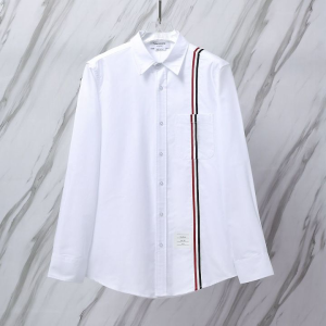 THOM BROWNE 톰브라운 926 RWB 센터 오프 라인 옥스포드 셔츠