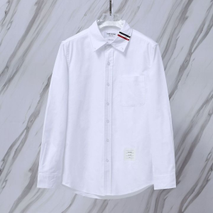 THOM BROWNE 톰브라운 929 RWB 칼라 옥스포드 셔츠