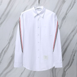 THOM BROWNE 톰브라운 995 RWB 라인 옥스포드 셔츠