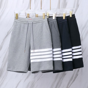 THOM BROWNE 톰브라운 116 사선 와플 스웨트 쇼츠