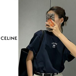 ●8월 판매 7위● CELINE 셀린느 코튼 저지 루즈 티셔츠 3COLOR
