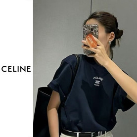 ●8월 판매 7위● CELINE 셀린느 코튼 저지 루즈 티셔츠 3COLOR