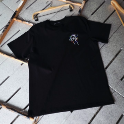 CHROME HEARTS 크롬하츠 멀티컬러 세메터리  티셔츠