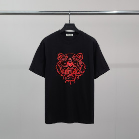 KENZO 겐조 레드타이거 코튼 반팔티