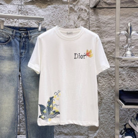 DIOR 디올 은방울꽃 페인팅 티셔츠 2COLOR