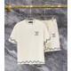 LOUIS VUITTON 루이비통 607110 시그니처 로고 웨이브 스티치 반팔&반바지 세트 3COLOR