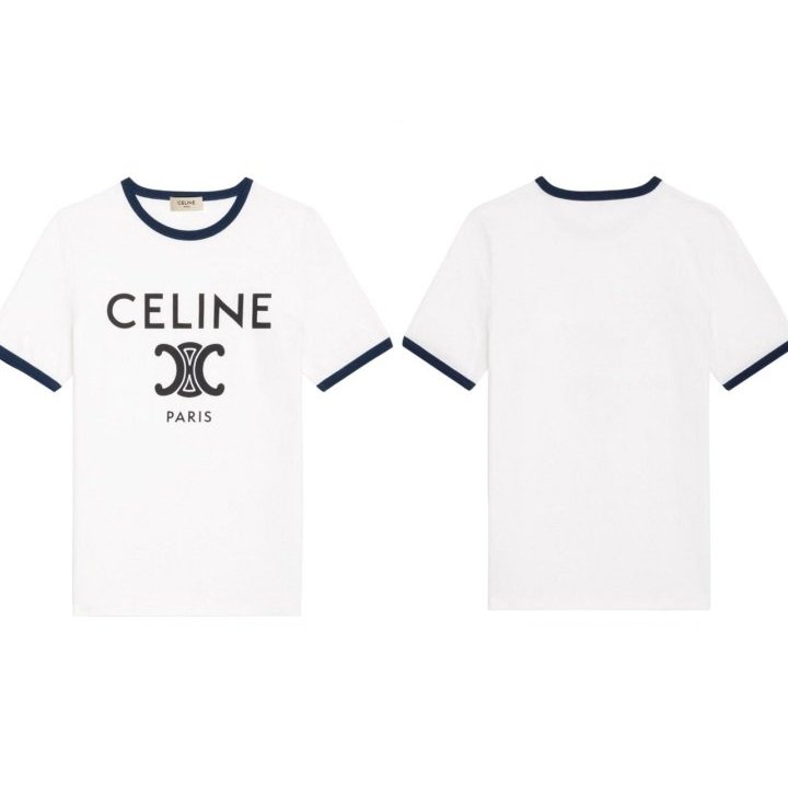 CELINE 셀린느 디 에디션 트리오페 링거 반팔티