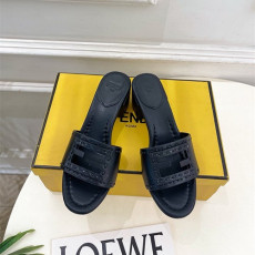 FENDI 펜디 여성용 슬리퍼 (굽높이5.5CM) F38762  2COLOR